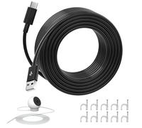 Cavo di Ricarica USB a USB C per Telecamera di Sicurezza, 10M Cavo Extra Lungo di Prolunga di Alimentazione Cavo USB Type-C per Mi Camera 2K Magnetic Mount, Mi Wireless Outdoor Security Camera 1080p
