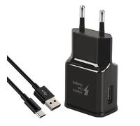 Cavo di ricarica USB C 2 m per Samsung Galaxy A53 A52 A34 A33 S22 S21 S20FE S10 S9 S8, A14 A13 5g M54 M53 M34 M33 Z Flip3, 15 W USB caricatore con USB Type-C