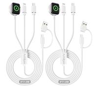 Cavo di ricarica USB-C/A 3 in 1, confezione da 2 pezzi (120 cm)