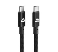 Cavo di ricarica USB-C a USB-C, 60 W, 5 Gbps, 1,2 m, nero