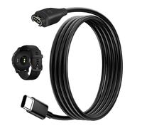 Cavo di ricarica USB C adatto per caricabatterie Garmin Watch, cavo di ricarica e sincronizzazione dati compatibile con Garmin Fenix 8 7 7s 6X, per Vivoactive 5 4S 4 3, Forerunner 45 45S 55 935 945
