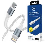 Cavo di Ricarica USB-C Lightning 3MK 2 m 27 W Alluminio Nylon