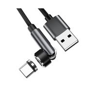 Cavo di ricarica USB-C magnetico 3A Ricarica rapida 2 m Black