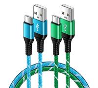Cavo di ricarica USB C per Samsung Galaxy S25/S24/S23/S22/S21/S20/S10/A12/A13/A14/A15/A16/A22/A33/A35/A36/A55/A56, Huawei P40/P30/P20 Lite