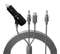 Cavo di ricarica USB - Caricabatteria da auto | USB di tipo C | Cavo di alimentazione │ Ricarica rapida 100 W per auto e campeggio, cartelle auto e porta USB C - Lunghezza flessibile 2 m 3 m 5 m