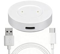 Cavo di ricarica USB compatibile con Huawei Watch GT2/GT 2E/ECG, dock di ricarica magnetici per Honor Watch Magic 2/GS Pro FTN-B19, cavo di ricarica per smartwatch (bianco)