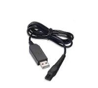Cavo di ricarica USB compatibile con il caricabatterie per rasoio e trimmer Philips serie 7000
