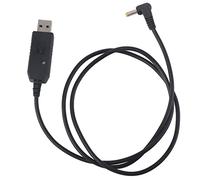 Cavo di Ricarica USB da 2,5 Mm con Indicatore Luminoso per Batteria Baofeng UV 5R e UV 82 Batterie Ad Alta capacità 3800mAh BL 5L e BL 8 per Radio Bidirezionali, Cavo Trasformatore