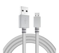 Cavo di ricarica USB di ricambio per cuffie Bose SoundLink Revolve/Revolve+ Mini/Mini2 Wireless Speaker/QC20/QC30/QC25/QC35 (1,0 m/grigio-bianco)