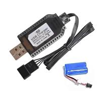 Cavo di ricarica USB per droni - Caricabatteria per auto RC | Caricatore per droni da 7,4 V e 1000 mA | Batteria al litio per aereo RC SM-2P SM-3P SM-4P, caricabatterie al litio USB