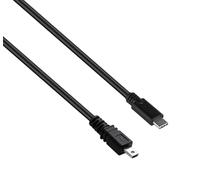 Cavo di ricarica USB per trasferimento foto, USB-C a UC-E6, UC-E16, UC-E17, compatibile con fotocamere Nikon SLR D3300, D5300, D7200, Coolpix S6500, S6300, S3500 per PC, laptop, smartphone (1,5 m)