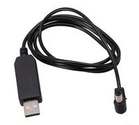 Cavo di ricarica USB per walkie talkie da 5 V a 10 V CC, convertitore 2,1 A, ricarica rapida, compatibile con radio BAOFENG UV5R UV82 BF-F8HP UV9R