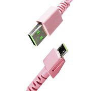 Cavo di ricarica USB wireless per mouse Aiivioll 1,8M adatto per Razer Viper Ultimate, Basilisk Snake Ultimate, Viper V2 Professional, con cavo in nylon intrecciato, resistente e ricarica rapida (Rosa