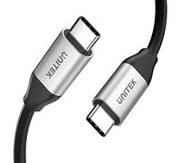 Cavo di ricarica veloce USB-C 100W PD con 4K@60Hz e dati a 10Gbps (USB 3.2 Gen2) C14082ABK | Power Delivery 100W | USB SuperSpeed + | Ricarica rapida