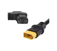 Cavo di Ricarica XT90 per Batteria per Motocicletta, Terminale Maschio, Connettore per Cavo di Prolunga A Gomito A 3 Pin