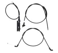 Cavo di rilascio del cofano motore Kit cavo Bowden Corda in acciaio PVC 51237197474 per Serie 7 E65 E66 740i 750i 760Li Alpina B7 dal 2001 al 2008