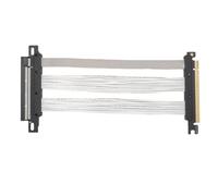 Cavo di Riser PCIE 5.0, Cavo Riser PCIE 5.0 16x Adatto per WRX80 90E RTX4090 5090 RX7900XTX GPU 128GB/S Gen 5GPU Estensione SCHED (20 cm)