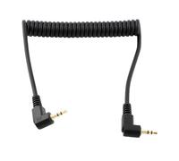 Cavo di scatto per fotocamera da 2,5 mm a CB2, cavo per telecomando Speedlight Flash Trigger Connect PC Sync Spring cavo a spirale per Olympus E-M1 Mark II Mark III E-M1X