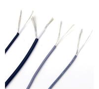 Cavo di segnale schermato da 10 m 28/26/24 AWG 1 singolo nucleo audio | Schermatura in rame anti-interferenza, UL1533, for elettronica(GRAY,10METER_24AWG)