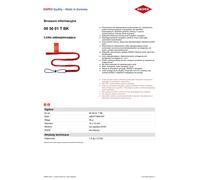 CAVO DI SICUREZZA 1,5 M - KN 00 50 01T