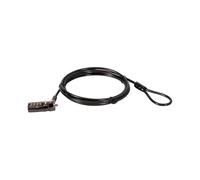 Cavo di sicurezza - Cavo da 1,8 m con slot di blocco nano identico per proteggere dispositivi elettronici e prevenire furti.
