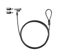 Cavo di sicurezza Nano 2,5 x 6 mm con chiave per laptop, ideale per proteggere i dispositivi e prevenire furti.