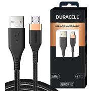 Cavo di sincronizzazione e ricarica rapida intrecciato DURACELL USB-A a Micro...