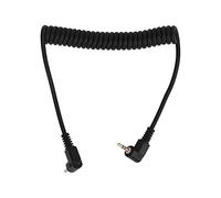 Cavo di sincronizzazione flash da 2,5 mm cavo arrotolato maschio a maschio per la serie Serie EM DSLR DSLR resistente alla corrosione resistente alla molla telescopica leggera