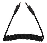 Cavo di sincronizzazione flash da 2,5 mm, da maschio a maschio da 3,5 mm, design a molla, stabile senza ritardo, per serie Leica V LUX, DIGILUX, per tutte le serie GF, GH, G, L, LC, FZ