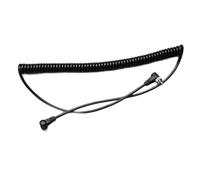 Cavo di sincronizzazione lampeggiante a molla professionale Cablaggio flessibile in PVC con adattatori per PC stampati precisi Filo a spirale esteso Molla flessibile Linea di sincronizzazione a