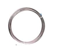 Cavo di sollevamento for la pesca più morbido in acciaio inossidabile 304 da 50/100 m, diametro 0,6 mm-1,2 mm, struttura 7X7(1.2mm 100M)