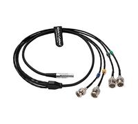 Cavo di Sync per RED Komodo 9 pin Maschio a 4 porte BNC per Timecode in| Timecode out| Genlock| GPI Alvin's Cables