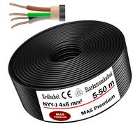 Cavo di terra 5-50 m cavo di alimentazione forte NYY-J 4x6 mm² cavo elettrico