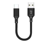 Cavo Di Tipo C - 25 Cm Tipo C Caricamento Del Telefono Nylon Braccia - Braccia Nylons Caricatore Trasferimento Di Dati Portatile Long Portable per Il Viaggio Offrono Un Design Esteso Che Si Adatt