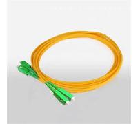 Cavo di toppa a fibra ottica DX un singolo modo duplex 2.0mm 3.0mm 3.0mm 3.0mm (7M, SCA-SCA) del cavo di toppa di SM SC-LC-LC-FC-ST-ST