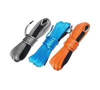Cavo di traino, Corda Per Verricello, Cavo Sintetico 12mm*28m, Prolunga Per Parti Di Auto Fuoristrada, Plasma Per SUV ATV UTV,per camion fuoristrada(Gray)