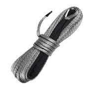 Cavo di traino, Corda Per Verricello Da 10 Pezzi, 10mm*28m Ultra-alta Molecola Che Raccoglie La Trazione Del Riempitivo Di Lino Per SUV ATV UTV,per camion fuoristrada(Gray)