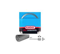 Cavo di trasmissione elvedes 3000mm 1x19 inox o1 1mm con testa n o4x4