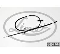 Cavo di trazione, freno di servizio LINEX 32.02.12 ASTRA J (P10) 2 2011-2015