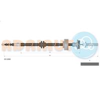 Cavo di trazione, freno di stazionamento ADRIAUTO 05.0266 per X5 (E70) 3 2010-