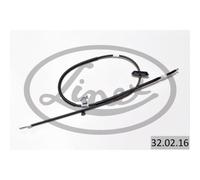 Cavo di trazione, freno di stazionamento LINEX 32.02.16 sinistro
