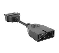 Cavo diagnostico, 12 pin maschio a OBD1 OBD2 16 pin femmina Adapte Professional Auto Diagnostic Connector Cable Car Diagnostic Tool