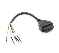 Cavo Diagnostico Femmina OBD OBD2 Connettore A 16 Pin Linea K Tester Jumper
