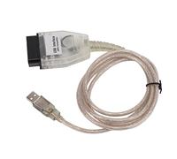 Cavo Diagnostico K+DCAN, Strumento Diagnostico di Scansione K+DCAN OBD2 Scanner Diagnostico OBDii Interfaccia USB con Sostituzione CD per Serie 3 E46 E83 E90