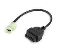 Cavo Diagnostico Moto, OBD2 a 4 Pin Collegare Cavo Adattatore Diagnostico Parte di Rilevamento Guasti Moto per, Cavo di Interfaccia Veicoli Moto Strumento Diagnostico Moto
