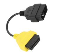 Cavo Diagnostico OBD2 con Connettore Giallo, flessibilità Superiore, Stabile e affidabile. Si Adatta Allo Strumento di Scansione ECU, Sostituzione Perfetta per la Connessione
