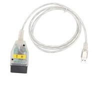 Cavo diagnostico Xtevu OBD2, connettore Mini VCI, cavo J1962 22pin, chip SMD per auto per software TIS OEM
