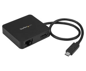 Cavo Digitale A/V USB-C A USB-A RJ45 Multiporta, Nero - STARTECH