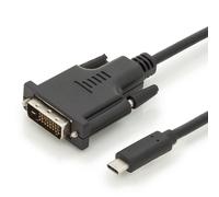 Cavo Digitus da USB-C a DVI maschio/maschio 2 m Nero