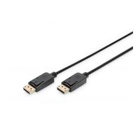 Cavo digitus displayport 1.2 to dp, m/m, 2mt, 4k, nero, ak340100020s